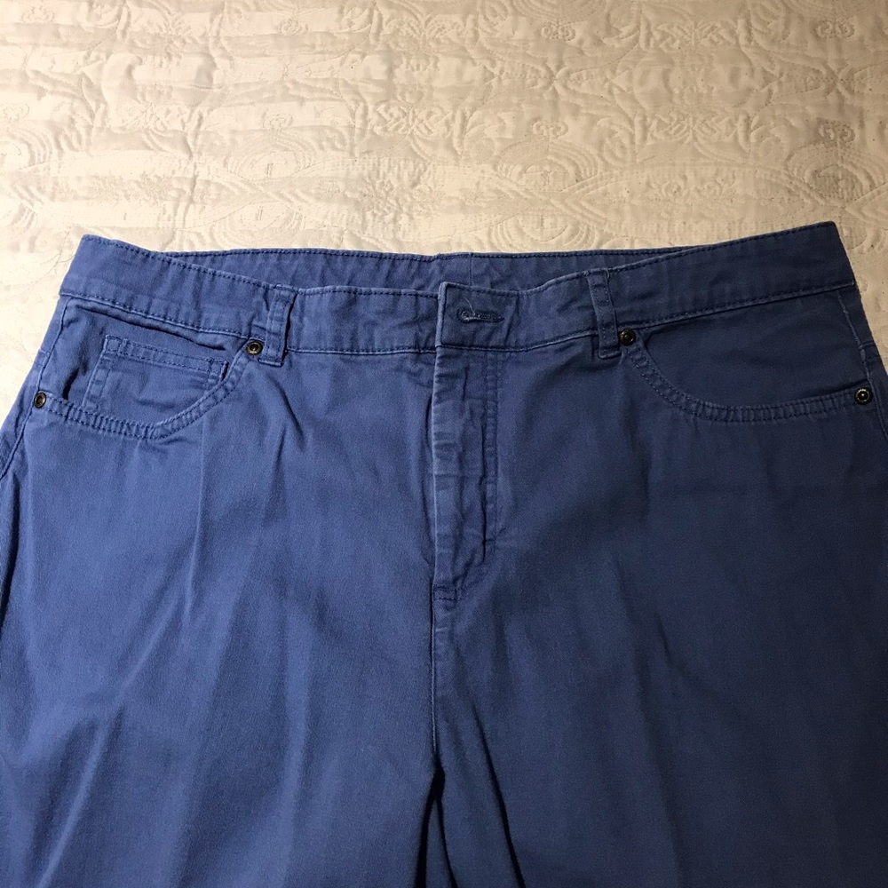 Periwinkle Blue Capri pants - Picture 2 of 5